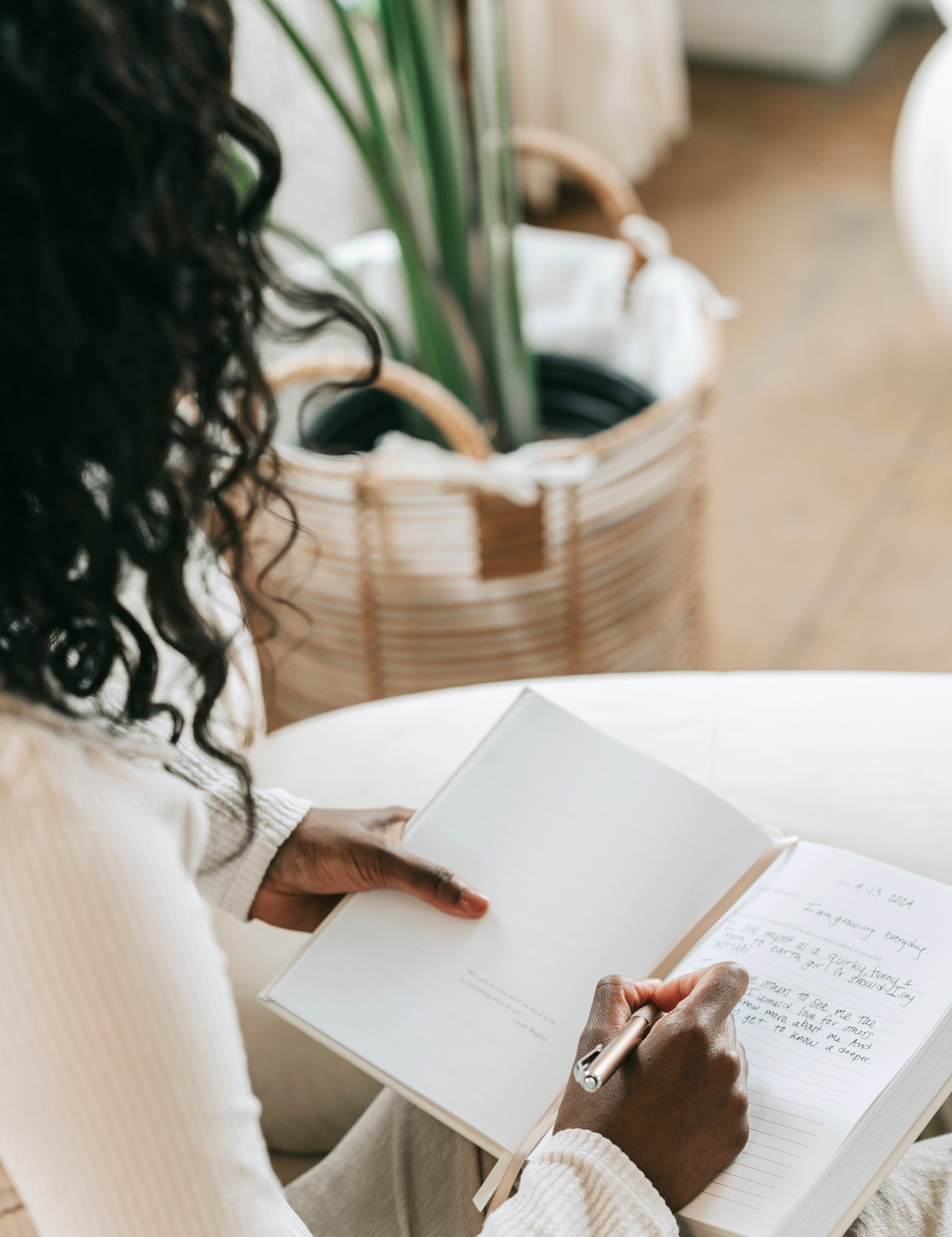 Motivational guided journals for self improvement by Full Bloom Inspo