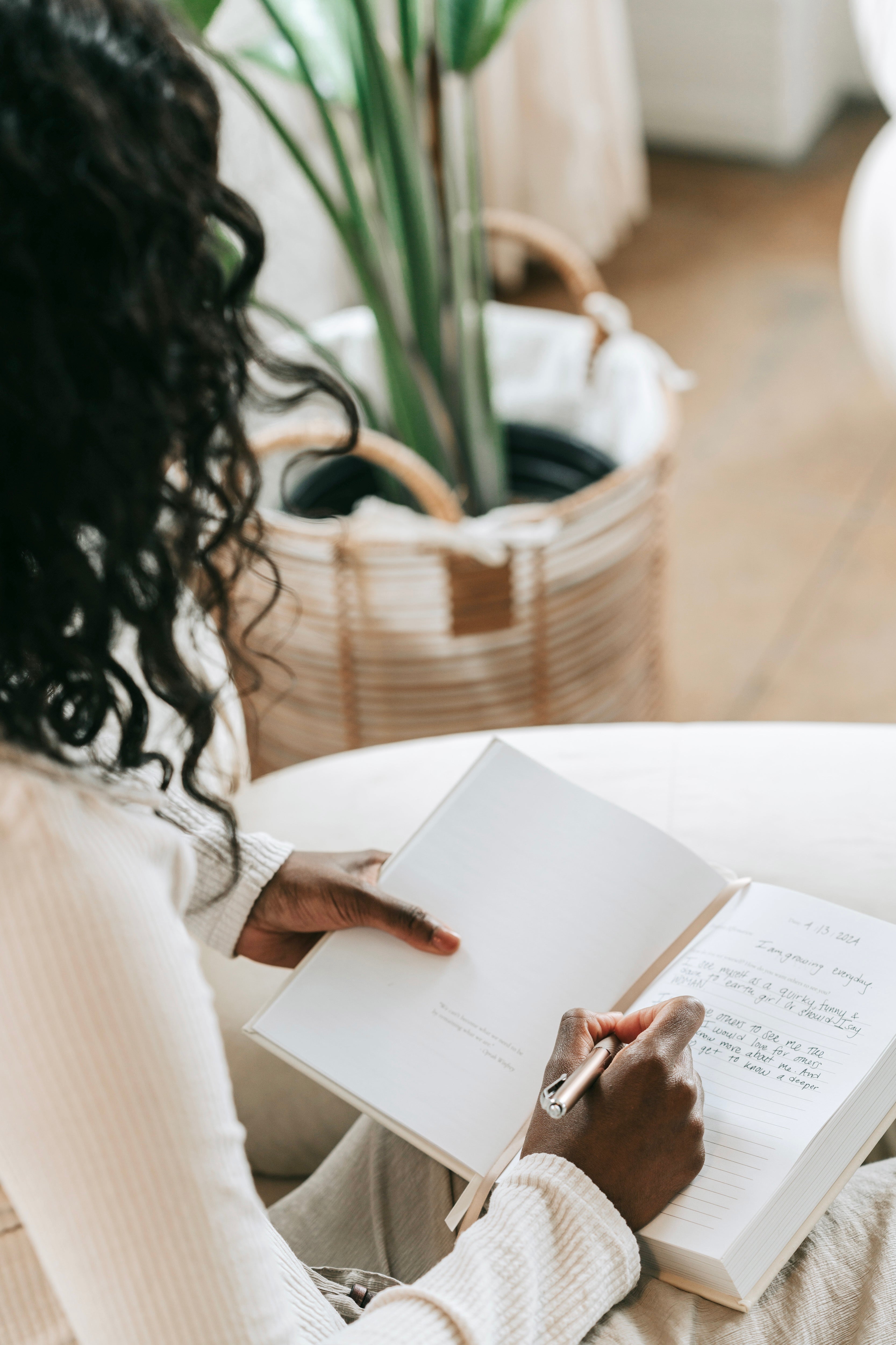 Motivational guided journals for self improvement by Full Bloom Inspo